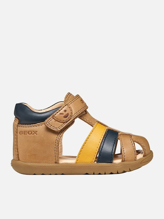 Geox Kindersandalen Macchia Tabac Braun