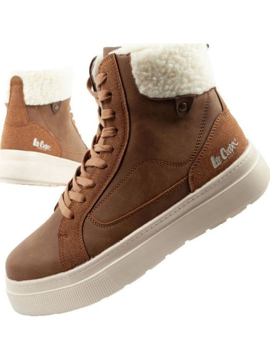 Stiefeletten Damen Braun