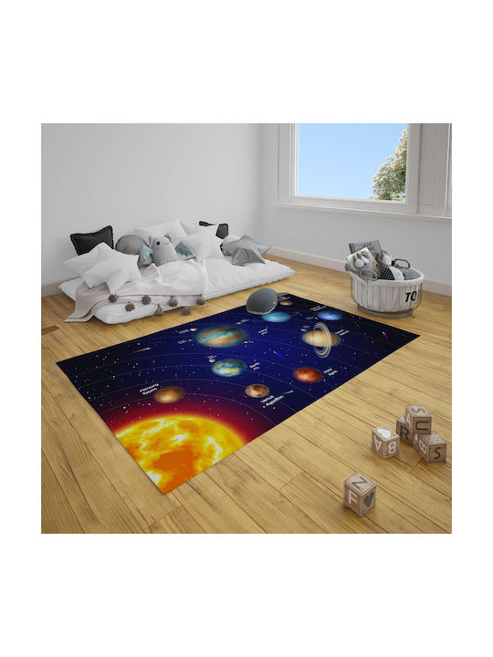 Viopros Set of Multicolour Cotton Kids Rugs 133x195cm