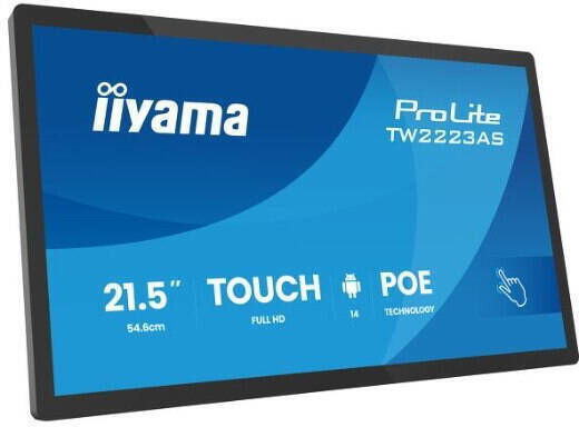 Iiyama TW2223AS-B3P IPS Touch Monitor 21.5" FHD 1920x1080 με Χρόνο Απόκρισης 14ms GTG