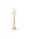 Tender Leaf Toys Raft de Haine din Lemn Turcoaz