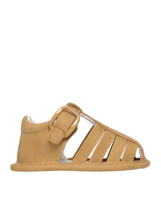 Mayoral Baby Soft-Sole Sandals Brown