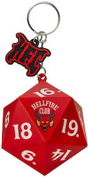 Stranger Things Hellfire Club Squishy Keychain