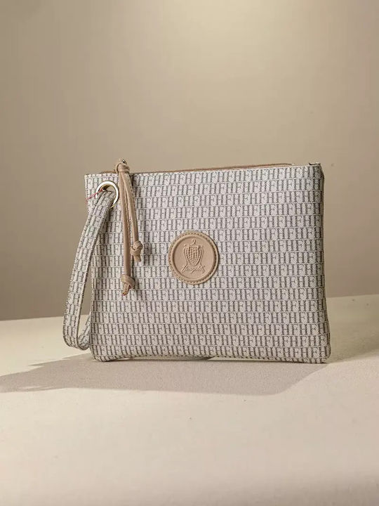 Πρακτικό Τσαντάκι Νεσεσερ Fh Beige Nude 25x3x20...