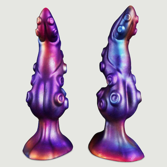 Realistic Dildo With Suction Cup Purple 22cm