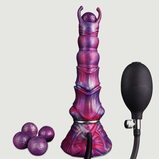Realistic Dildo With Suction Cup Purple