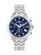 Philip Watch Blaze Men's Chronograph Battery Watch with Silver Metal Bracelet