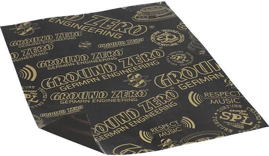 Ground Zero Auto-Schalldämmung 500x750x2,2mm 1 Stück