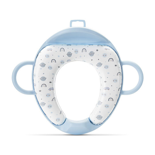 Lorelli Maltex Kleinkinder-Toilettensitz Blau mit Griffen & Mit abnehmbarem Kissen