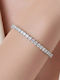 Prince Silvero Women's Riviera Silver Bracelet 5A-BR883-1