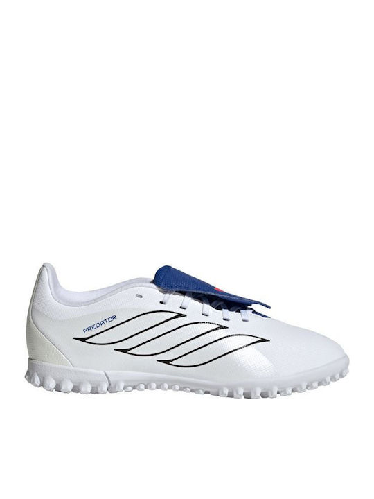 adidas Kids Soccer Cleats Predator Club Turf White
