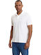 Polo Herrenbluse Kurzarm Beiges