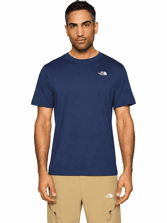 The North Face Simple Dome T-shirt Navy Μπλε
