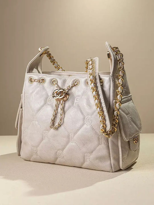 Fragola Women's Shoulder Bag Ecru