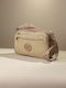 Straw Women's Crossbody Bag Light Beige Straw