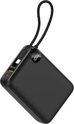 Voltres ChargeGO 20000mAh 22.5W Μαύρο