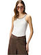 Women's Cotton White Blouse