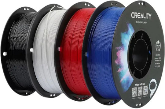 Creality3D PETG 3D Printer Filament 3.0mm Μαύρο 4kg