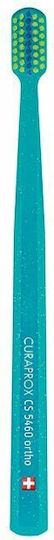 Curaprox Cs 5460 Ortho Manual Toothbrush Ultra Soft Petrol Blue / Yellow