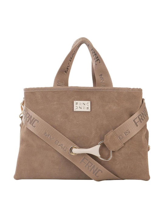 FRNC Women's Shoulder Bag Brown