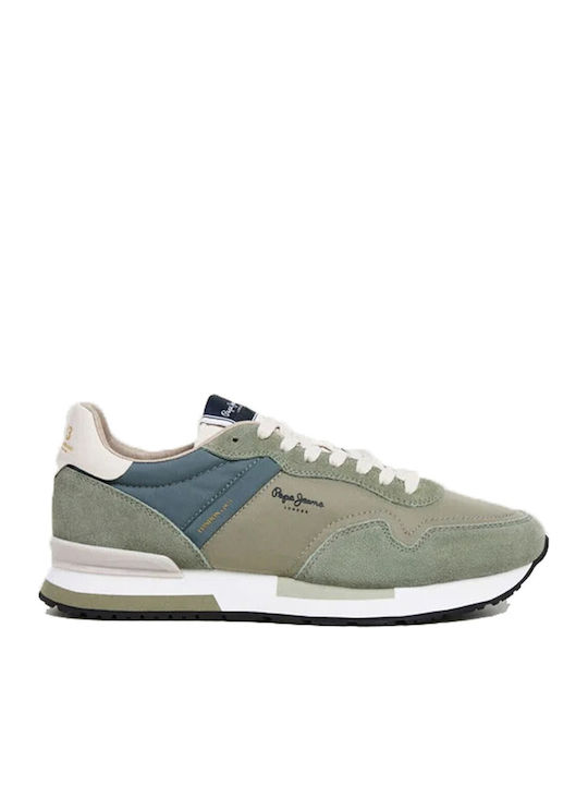 Pepe Jeans Basic Men's Sneakers Sky Green