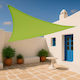 Showood Триъгълен Shade Sail Зелен 3.6m 280gr/m²
