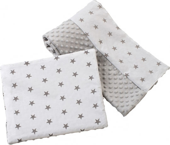 Nursery Swaddling Blanket Gray 75x100cm