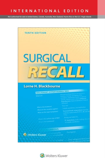 Surgical Recall - Wolters Kluwer Health - Paperback / Softback