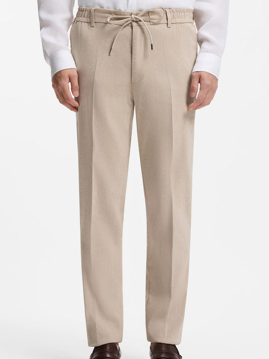 Boss Herrenhosen Beige Boss Herrenhosen Beige