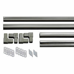 Set Rahmen C-Kanal Zaunmaterial – 240 × 120 cm ...