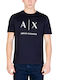 T-shirt Navy Μπλε