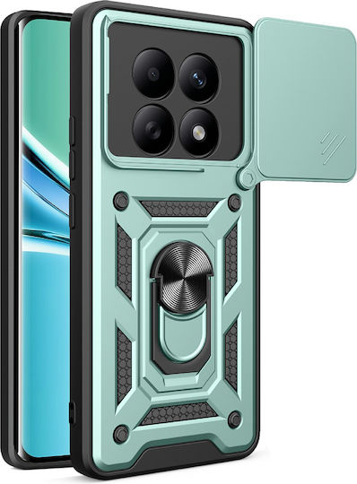 Techsuit Camshield Series Back Cover Green Redmi Note 15