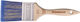 Benman Pinsel Überdoppel 60mm K3 Blaues Haar Holzgriff