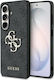 Guess Pu 4g Synthetic Leather Back Cover Gray (Galaxy S25+)