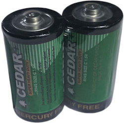 Zinkbatterien C 1,5V 2 Stück