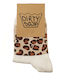 Dirty Socks Κάλτσες White Leopard