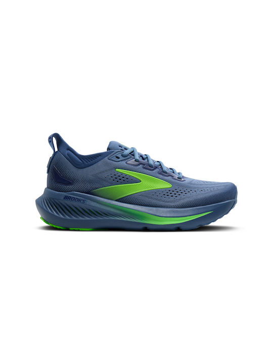 Brooks Glycerin 23 Men's Running Moonlight Blue Green Gecko