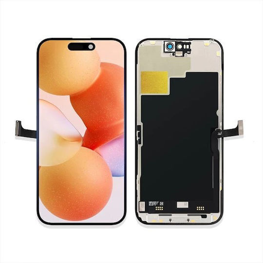Incell Ecran cu Mecanism Tactil pentru iPhone 15 Pro (Negru)