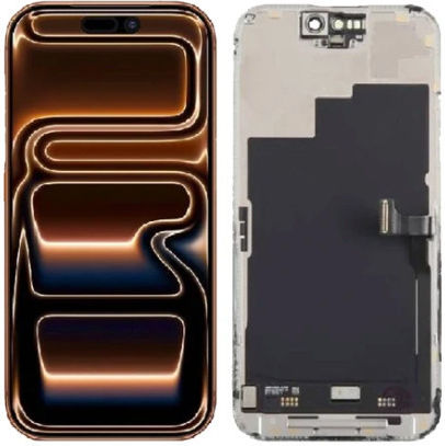 OLED Екран със Сензорен Механизъм за iPhone 17 Pro (Черен)