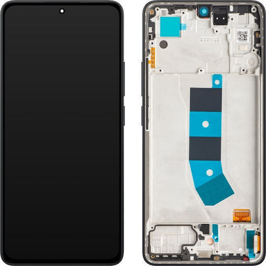 Οθόνη με Μηχανισμό Αφής και Πλαίσιο για Xiaomi Redmi Note 13 4g (Μαύρο)