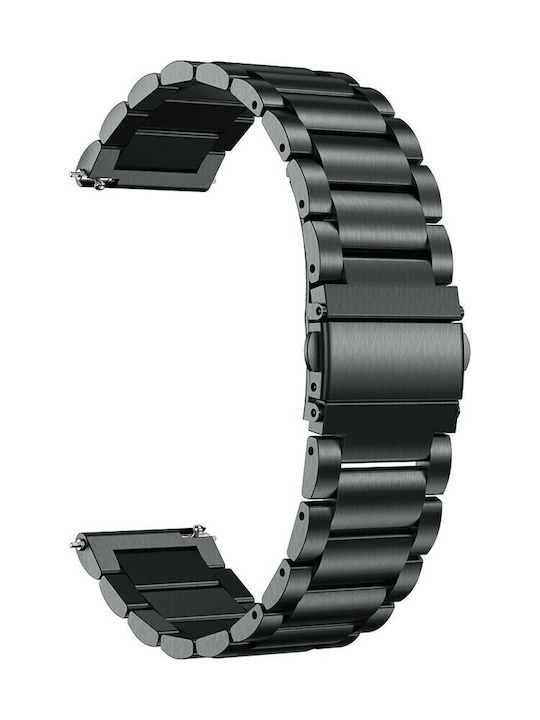 Homies Tragbare Bänder Rostfreier Stahl Schwarz Huawei Watch GT2 / GT3 / GT3 Pro 42mm / 43mm 20mm Homies Tragbare Bänder Rostfreier Stahl Schwarz Huawei Watch GT2 / GT3 / GT3 Pro 42mm / 43mm 20mm