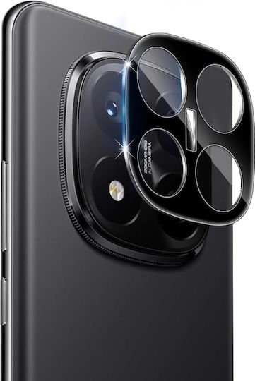 Orso Протектор За Камера Закалено Стъкло Черен За Xiaomi Redmi Note 14 Pro+ 5g