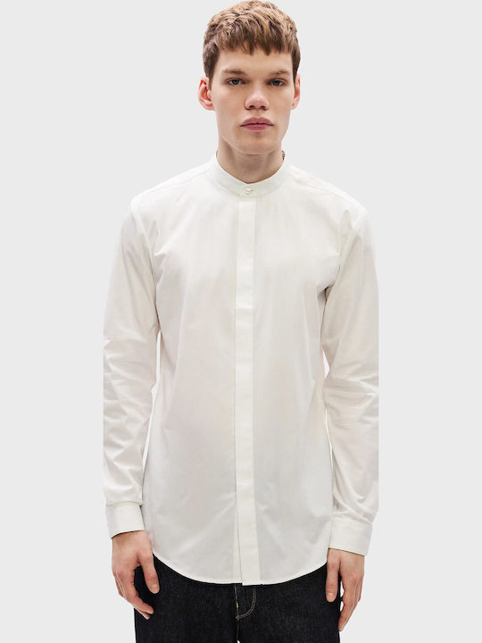 Hugo Kaleb Long Sleeve Cotton Shirt in Narrow F...