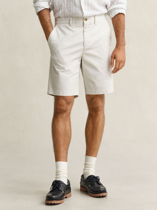 Gant Ανδρική Βερμούδα Chino Ecru