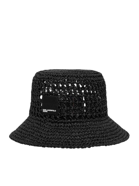 Karl Lagerfeld Γυναικείο Καπέλο Bucket Μαύρο