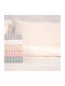 Viopros Super-Double Bed Sheet 235x270cm Gray