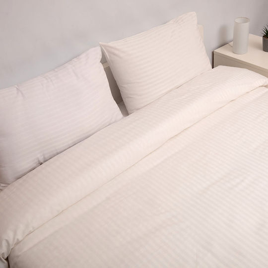 Viopros Super-Double Bed Sheet 235x270cm Ecru