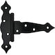 Black Exterior Hinge Gates Sgtt Length 127 Mm