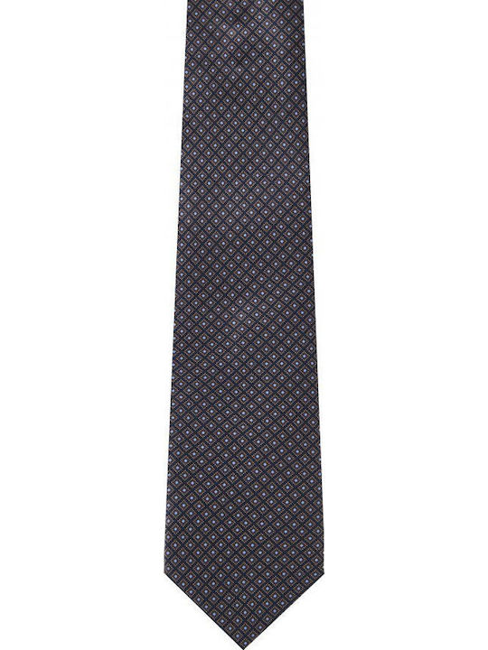 CC Collection Corneliani Ανδρική Γραβάτα Μεταξωτή σε Καφέ Χρώμα