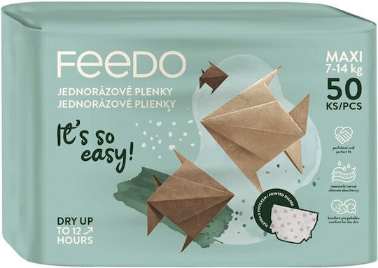 Feedo Памперси с лента за 7-14 кг 50 броя